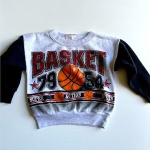 Vintage Basketball Crewneck 2T